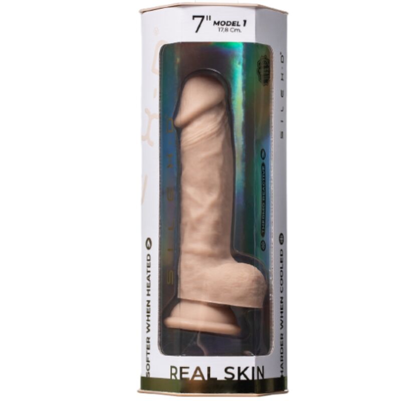 SILEXD - MODELO 1 REAL SKIN PENE REALÍSTICO TERMO REACTIVO 17.8 CM PREMIUM SILEXPAN NATURAL 6 SILEXD - MODELO 1 REAL SKIN PENE REALÍSTICO TERMO REACTIVO 17.8 CM PREMIUM SILEXPAN NATURAL - Imagen 6