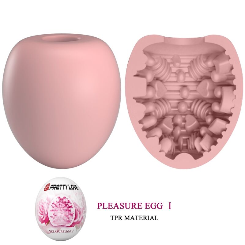 PRETTY LOVE - MASTURBADOR MASCULINO HUEVO ROSA 3 PRETTY LOVE - MASTURBADOR MASCULINO HUEVO ROSA - Imagen 3