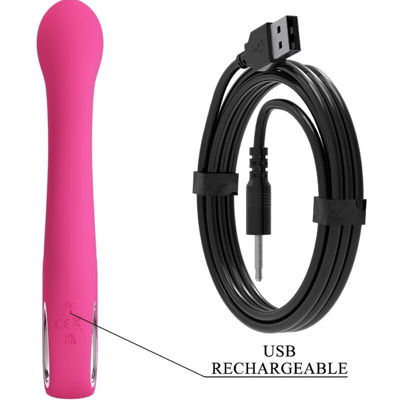 PRETTY LOVE - FRITZ VIBRADOR RABBIT 12 VIBRACIONES ROSA 3 PRETTY LOVE - FRITZ VIBRADOR RABBIT 12 VIBRACIONES ROSA - Imagen 3