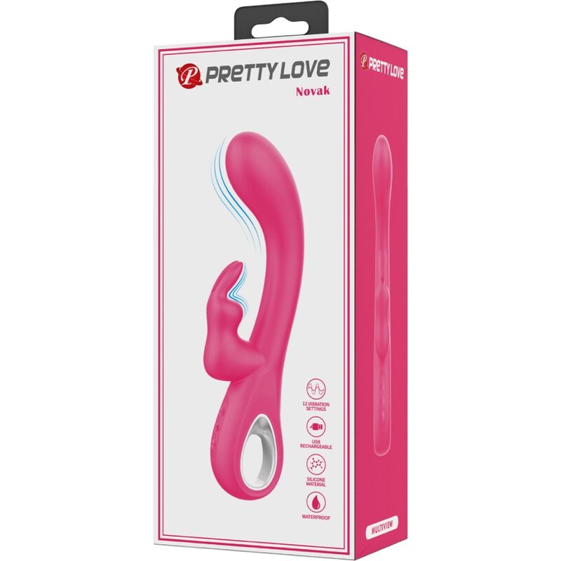 PRETTY LOVE - NOVAK VIBRADOR RABBIT 12 VIBRACIONES ROSA 7 PRETTY LOVE - NOVAK VIBRADOR RABBIT 12 VIBRACIONES ROSA - Imagen 7
