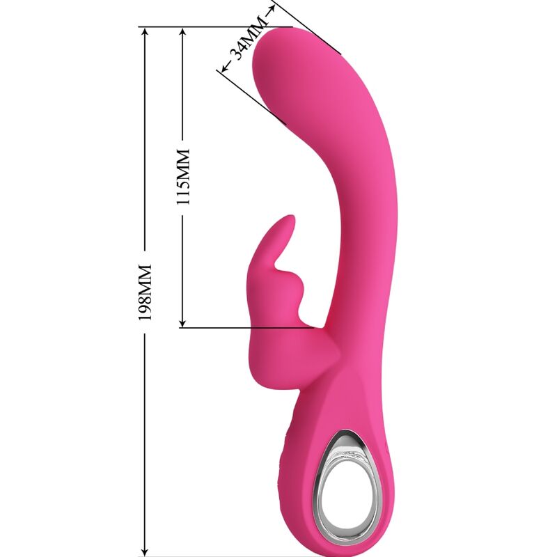 PRETTY LOVE - NOVAK VIBRADOR RABBIT 12 VIBRACIONES ROSA 8 PRETTY LOVE - NOVAK VIBRADOR RABBIT 12 VIBRACIONES ROSA - Imagen 8