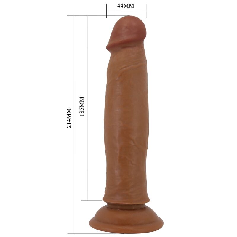 PRETTY LOVE - KEON DILDO REALÍSTICO 21 CM MULATO 5 PRETTY LOVE - KEON DILDO REALÍSTICO 21 CM MULATO - Imagen 5