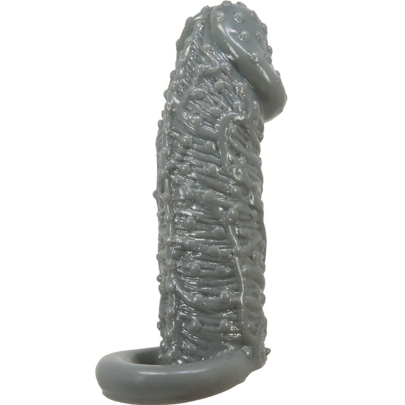 PRETTY LOVE - FUNDA REALÍSTICA ALARGADORA Y RETARDANTE PARA PENE MODELO 2 GRIS 6 PRETTY LOVE - FUNDA REALÍSTICA ALARGADORA Y RETARDANTE PARA PENE MODELO 2 GRIS - Imagen 6