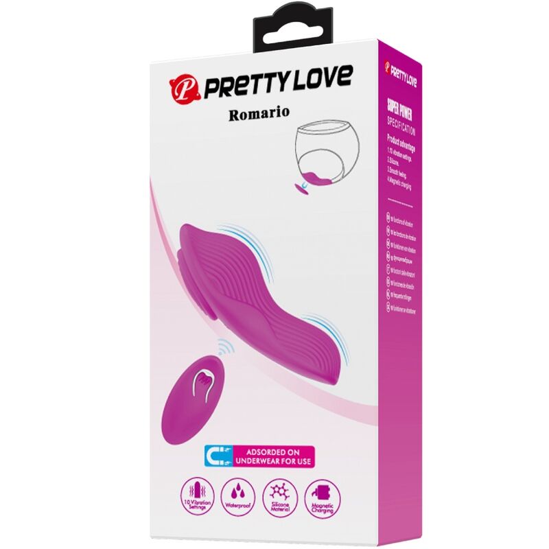 PRETTY LOVE - ROMARIO ESTIMULADOR LAY-ON CLÍTORIS CONTROL REMOTO ROSA 9 PRETTY LOVE - ROMARIO ESTIMULADOR LAY-ON CLÍTORIS CONTROL REMOTO ROSA - Imagen 9