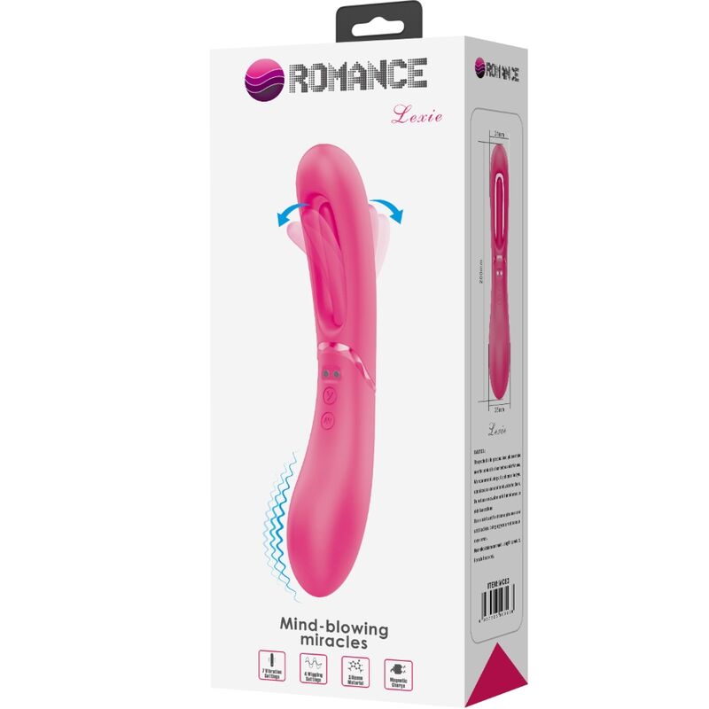 ROMANCE - LEXIE VIBRADOR PUNTO G 7 VIBRACIONES ROSA 3 ROMANCE - LEXIE VIBRADOR PUNTO G 7 VIBRACIONES ROSA - Imagen 3