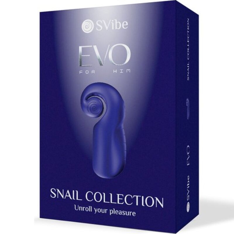 SNAIL VIBE - EVO FOR HIM MASTURBADOR MASCULINO SLIDE NROLL AZUL OSCURO 5 SNAIL VIBE - EVO FOR HIM MASTURBADOR MASCULINO SLIDE NROLL AZUL OSCURO - Imagen 5
