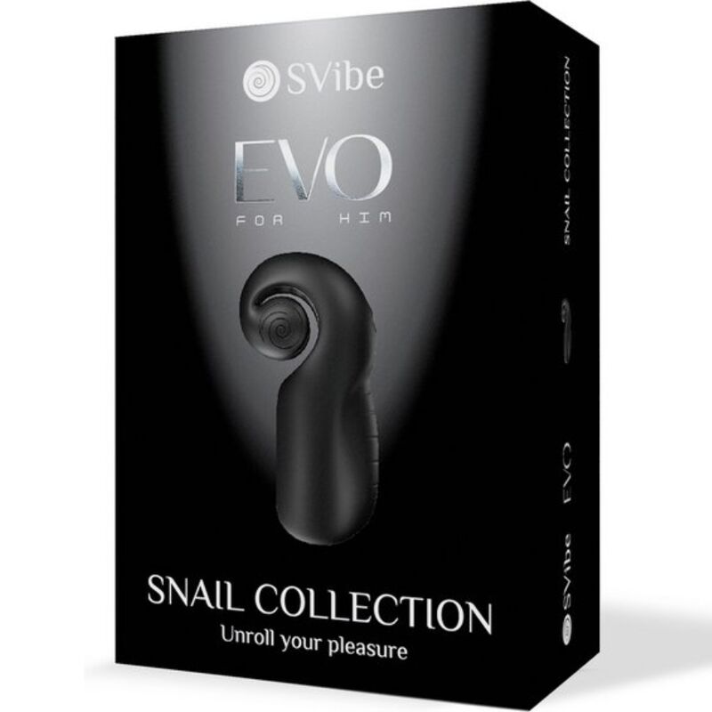 SNAIL VIBE - EVO FOR HIM MASTURBADOR MASCULINO SLIDE NROLL NEGRO 2 SNAIL VIBE - EVO FOR HIM MASTURBADOR MASCULINO SLIDE NROLL NEGRO - Imagen 2