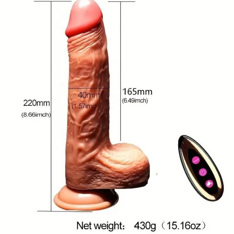 ARMONY - DILDO REALÍSTICO VIBRADOR RECARGABLE 8 ARMONY - DILDO REALÍSTICO VIBRADOR RECARGABLE - Imagen 8