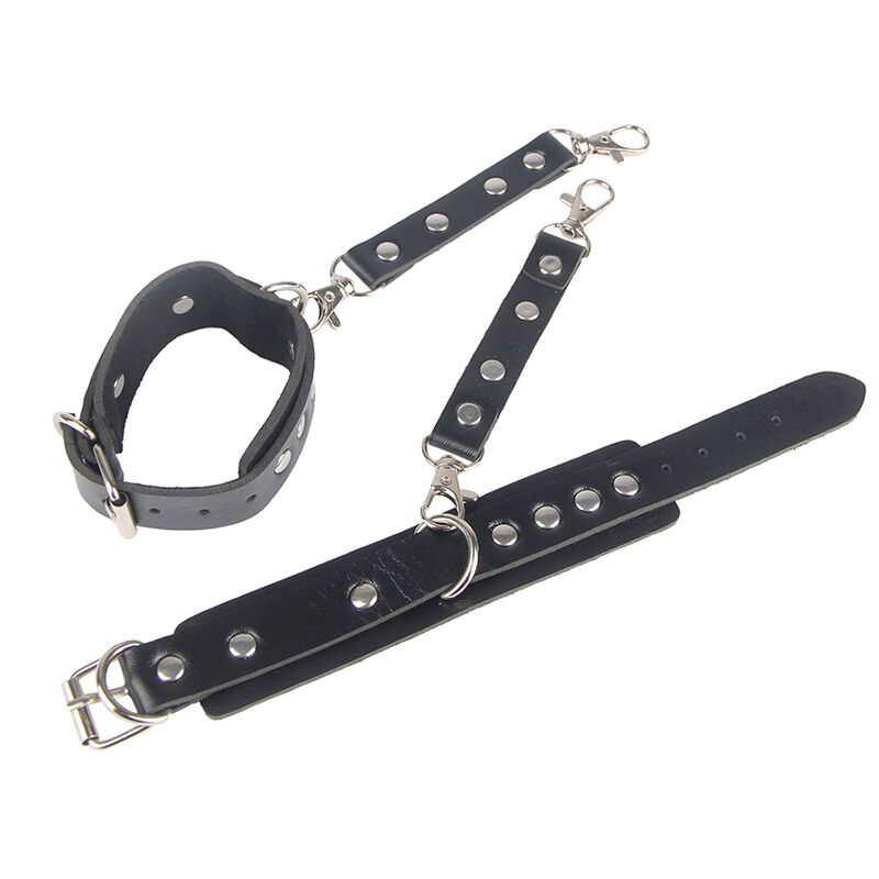 SUBBLIME - 953690 ESPOSAS CON CINTURÓN BONDAGE NEGRO TALLA ÚNICA 11 SUBBLIME - 953690 ESPOSAS CON CINTURÓN BONDAGE NEGRO TALLA ÚNICA - Imagen 11