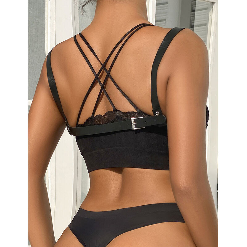 SUBBLIME - 953713 CINTURÓN DE BONDAGE PUNK HEBILLA METAL NEGRO TALLA ÚNICA 3 SUBBLIME - 953713 CINTURÓN DE BONDAGE PUNK HEBILLA METAL NEGRO TALLA ÚNICA - Imagen 3