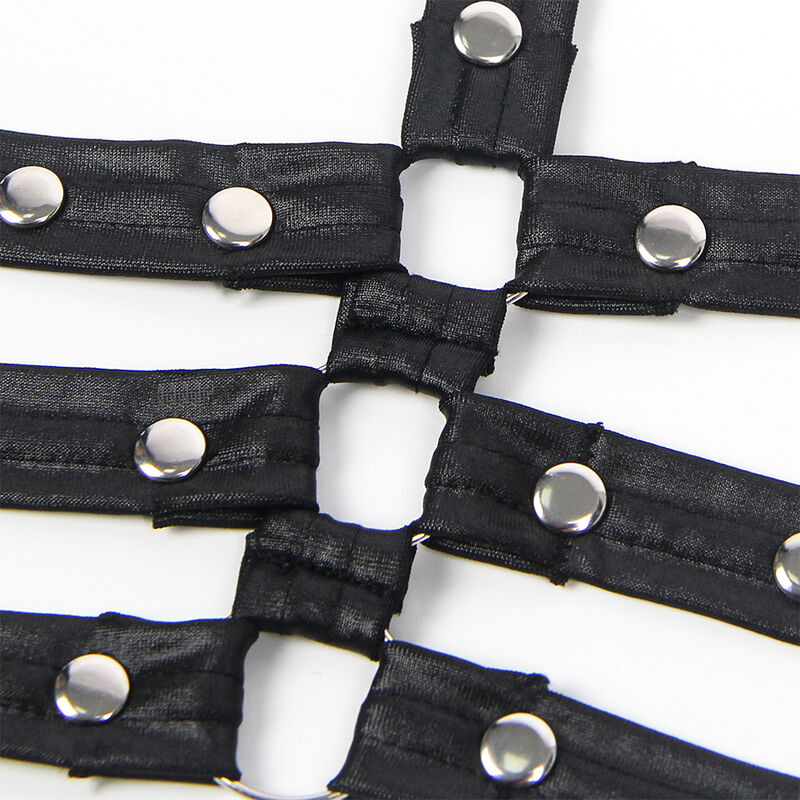 SUBBLIME - 954413 BODY BONDAGE DE CUERO NEGRO L/XL 6 SUBBLIME - 954413 BODY BONDAGE DE CUERO NEGRO L/XL - Imagen 6