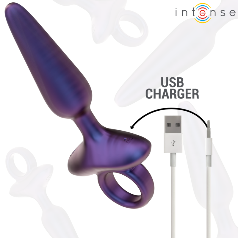 INTENSE - MARLON PLUG ANAL VIBRADOR MODELO 4 CONTROL REMOTO 8 INTENSE - MARLON PLUG ANAL VIBRADOR MODELO 4 CONTROL REMOTO - Imagen 8