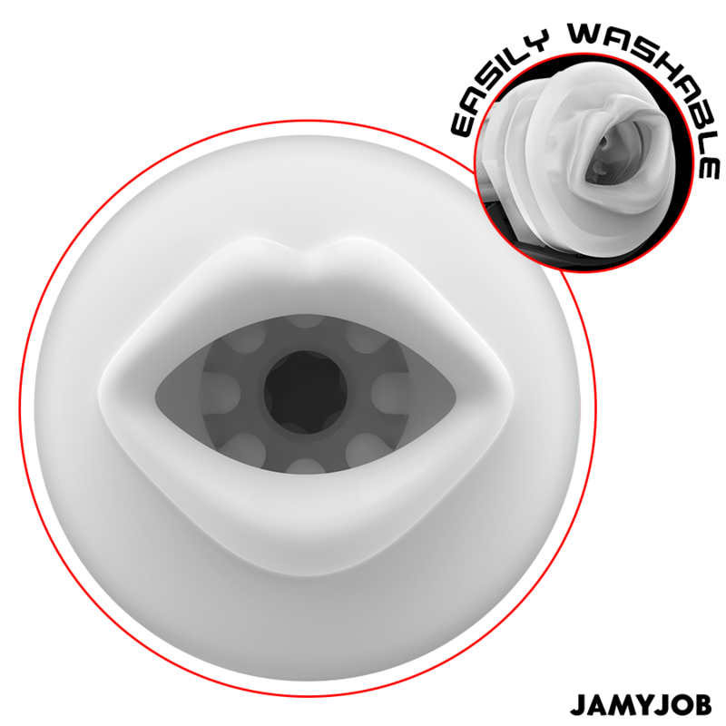 JAMYJOB - BLAZE MASTURBADOR BOCA AUTOMÁTICO 5 MODOS SUCCIONADOR Y VIBRACIÓN 5 JAMYJOB - BLAZE MASTURBADOR BOCA AUTOMÁTICO 5 MODOS SUCCIONADOR Y VIBRACIÓN - Imagen 5