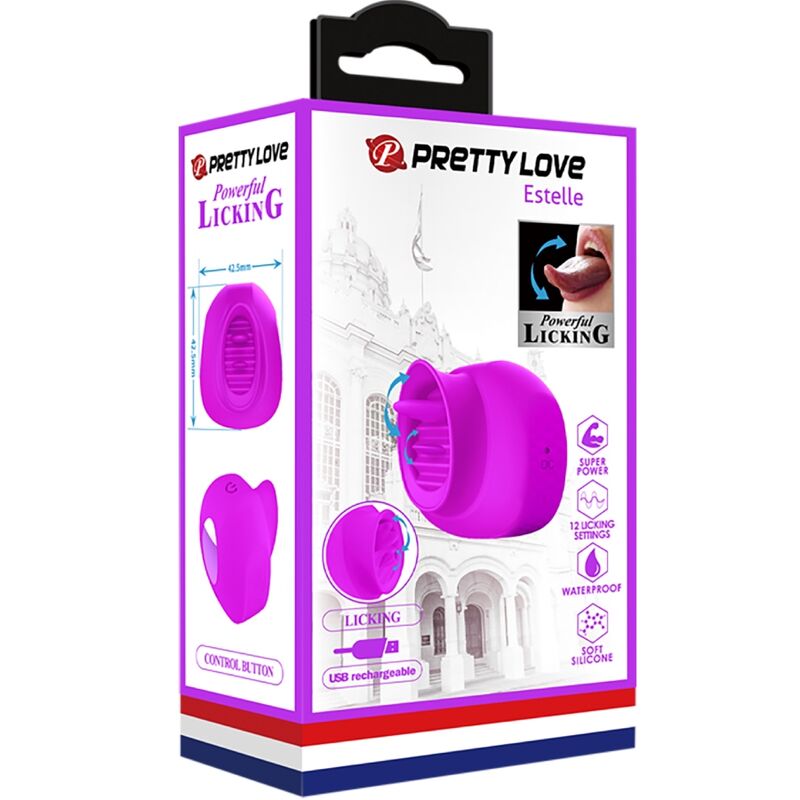 PRETTY LOVE - ESTELLE LENGUA ESTIMULADORA CLÍTORIS 12 VIBRACIONES MORADO 5 PRETTY LOVE - ESTELLE LENGUA ESTIMULADORA CLÍTORIS 12 VIBRACIONES MORADO - Imagen 5