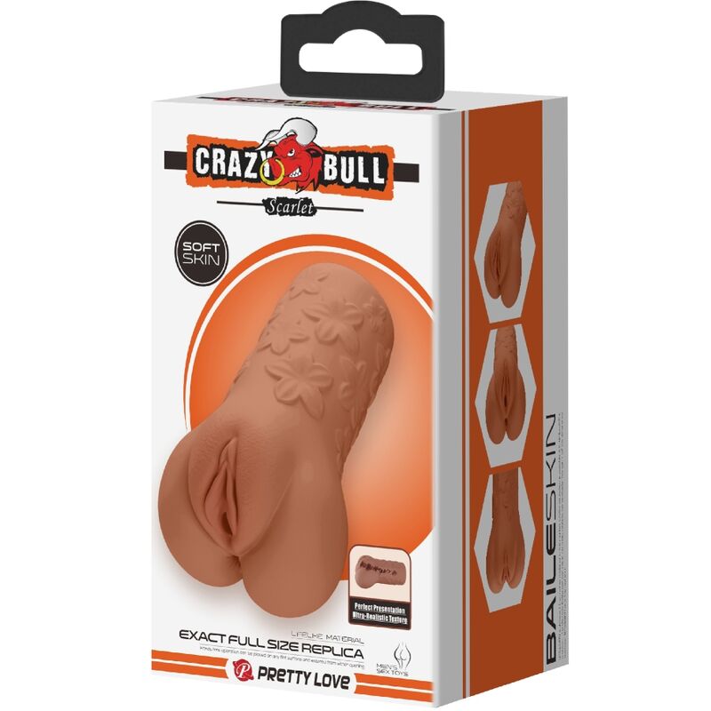 CRAZY BULL - SCARLET VAGINA Y ANO DISEÑO CON FLORES NATURAL 3 CRAZY BULL - SCARLET VAGINA Y ANO DISEÑO CON FLORES NATURAL - Imagen 3