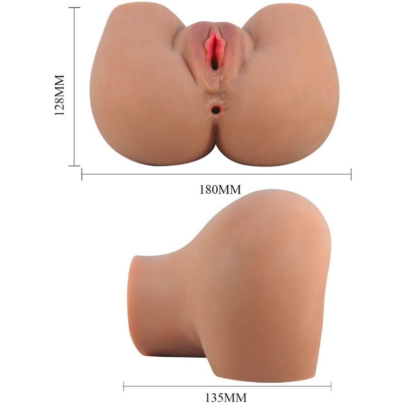 CRAZY BULL - MILA TRASERO VIBRADOR CON VAGINA Y ANO REALÍSTICO CONTROL REMOTO 3 CRAZY BULL - MILA TRASERO VIBRADOR CON VAGINA Y ANO REALÍSTICO CONTROL REMOTO - Imagen 3