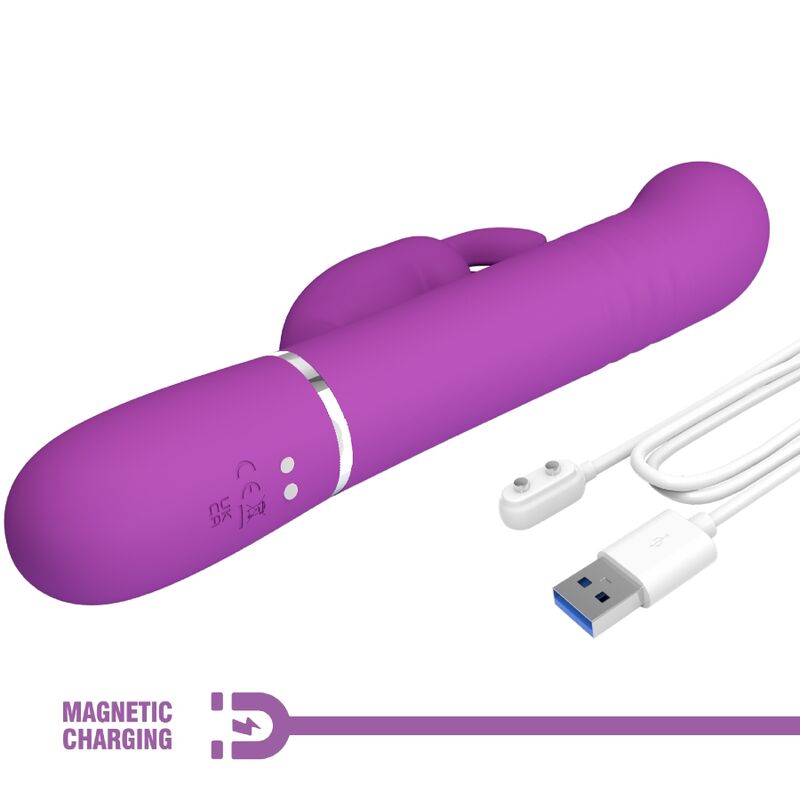 PRETTY LOVE - COALE VIBRADOR RABBIT MULTIFUNCIÓN 4 EN 1 MORADO 7 PRETTY LOVE - COALE VIBRADOR RABBIT MULTIFUNCIÓN 4 EN 1 MORADO - Imagen 7