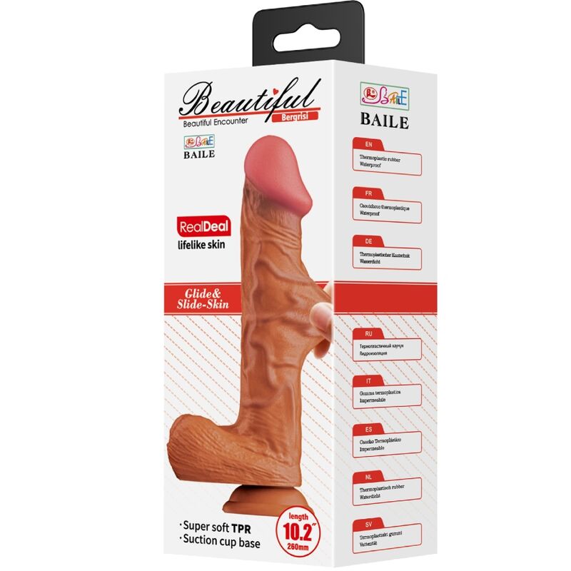 BAILE - BERGRISI DILDO REALÍSTICO 26 CM NATURAL 6 BAILE - BERGRISI DILDO REALÍSTICO 26 CM NATURAL - Imagen 6