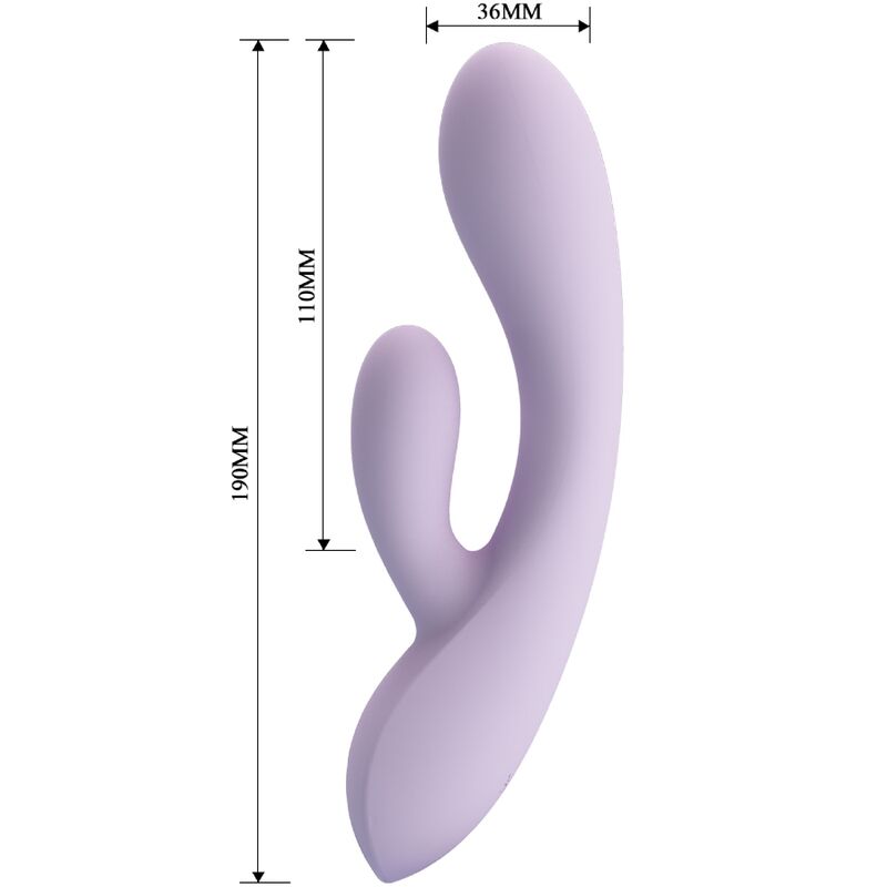 PRETTY LOVE - ROSOLYN VIBRADOR RABBIT 10 VIBRACIONES MORADO 5 PRETTY LOVE - ROSOLYN VIBRADOR RABBIT 10 VIBRACIONES MORADO - Imagen 5