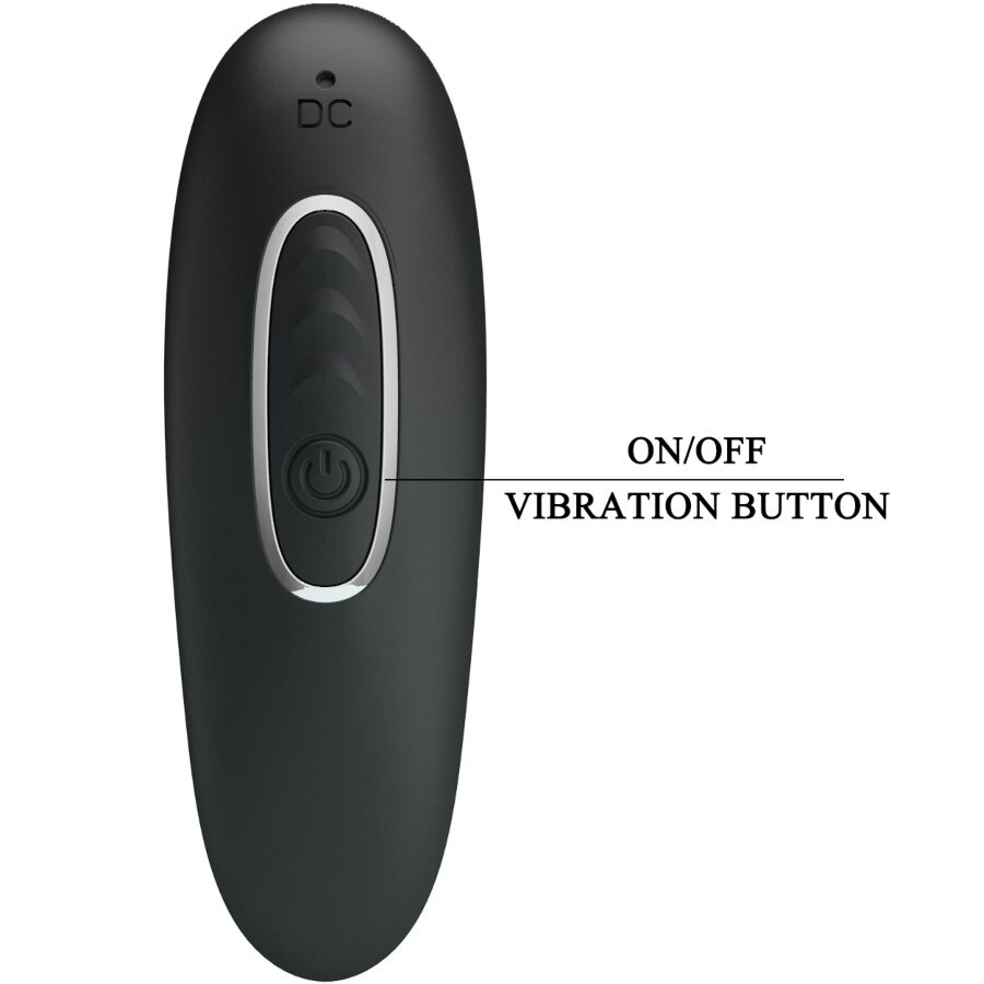 PRETTY LOVE - CORBAN VIBRADOR ANAL 10 VIBRACIONES NEGRO 9 PRETTY LOVE - CORBAN VIBRADOR ANAL 10 VIBRACIONES NEGRO - Imagen 9