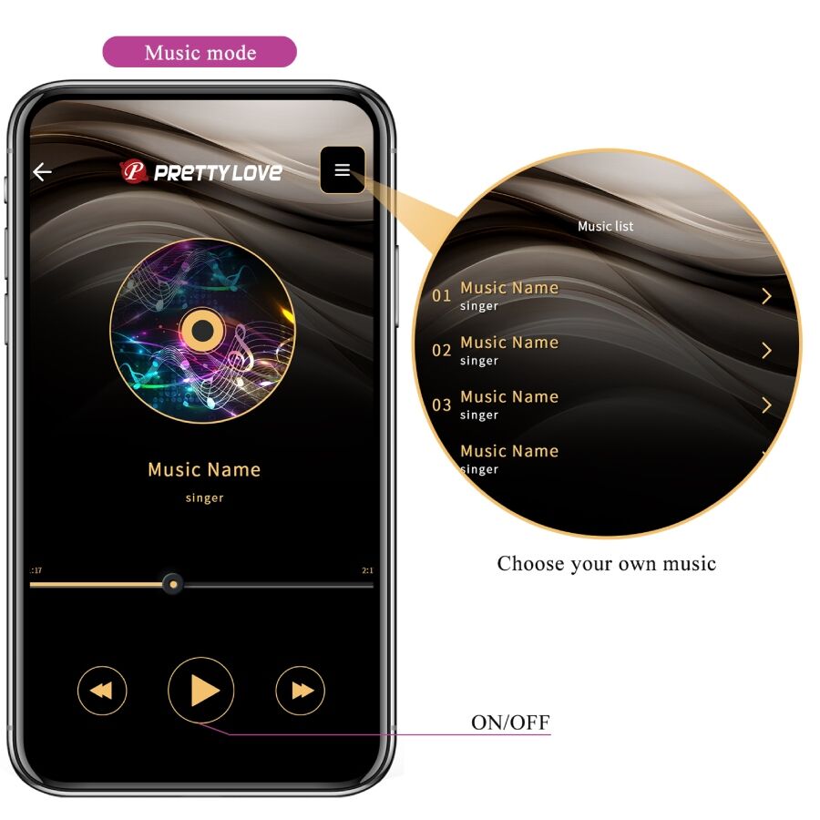 PRETTY LOVE - LEVIATHAN VIBRADOR CONTROLADO POR APP MORADO 7 PRETTY LOVE - LEVIATHAN VIBRADOR CONTROLADO POR APP MORADO - Imagen 7