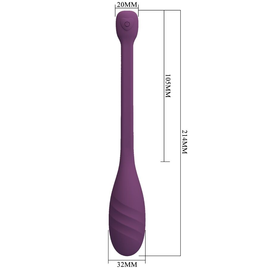PRETTY LOVE - LEVIATHAN VIBRADOR CONTROLADO POR APP MORADO 16 PRETTY LOVE - LEVIATHAN VIBRADOR CONTROLADO POR APP MORADO - Imagen 16