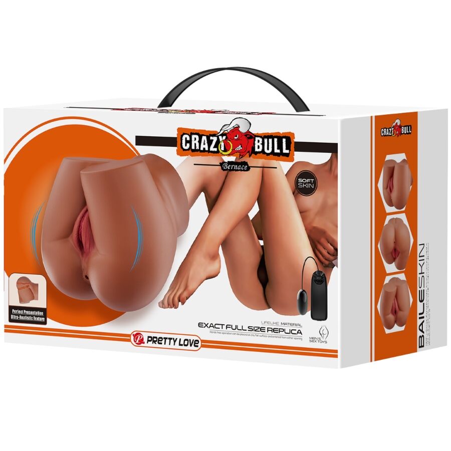 CRAZY BULL - BERNACE TRASERO VIBRADOR CON VAGINA Y ANO REALÍSTICO NATURAL CONTROL REMOTO 9 CRAZY BULL - BERNACE TRASERO VIBRADOR CON VAGINA Y ANO REALÍSTICO NATURAL CONTROL REMOTO - Imagen 9