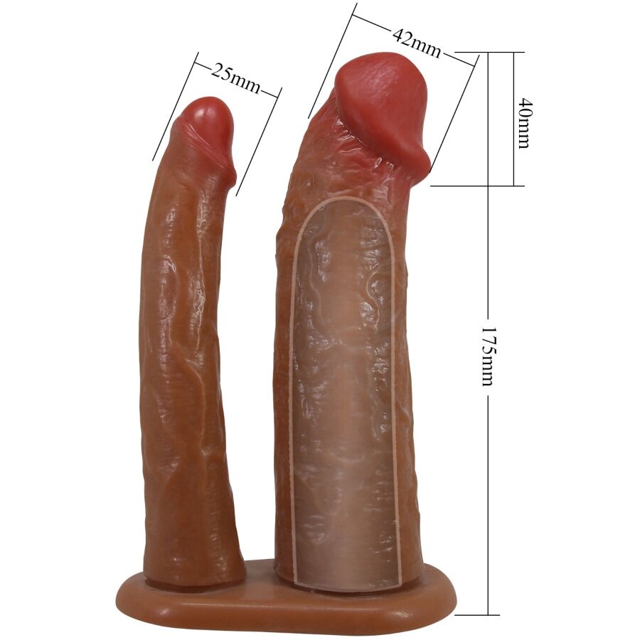 PRETTY LOVE - KEAVEN HARNESS BRIEFS UNIVERSAL & COMFORTABLE DOBLE DILDO 4 PRETTY LOVE - KEAVEN HARNESS BRIEFS UNIVERSAL & COMFORTABLE DOBLE DILDO - Imagen 4