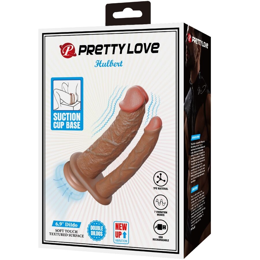 PRETTY LOVE - HULBERT DOBLE DILDO REALÍSTICO CON VIBRACIÓN MULATO 8 PRETTY LOVE - HULBERT DOBLE DILDO REALÍSTICO CON VIBRACIÓN MULATO - Imagen 8