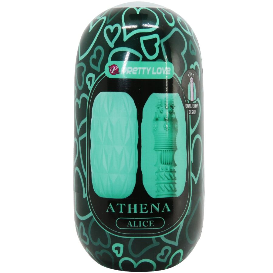 PRETTY LOVE - ATHENA ALICE MASTURBADOR MASCULINO TURQUESA 4 PRETTY LOVE - ATHENA ALICE MASTURBADOR MASCULINO TURQUESA - Imagen 4