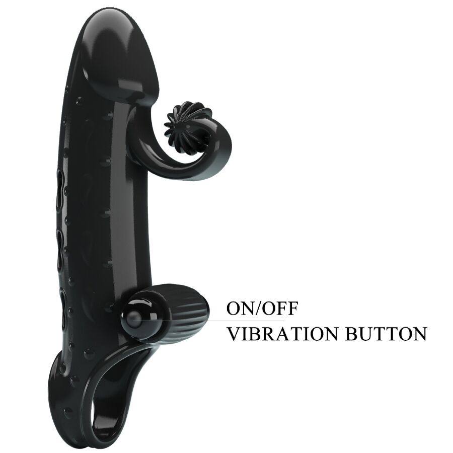 ROMANCE - FUNDA PARA PENE CON VIBRACIÓN NEGRO 11 ROMANCE - FUNDA PARA PENE CON VIBRACIÓN NEGRO - Imagen 11