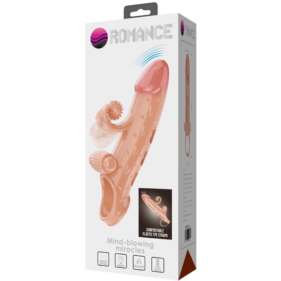 ROMANCE - FUNDA PARA PENE CON VIBRACIÓN NATURAL 8 ROMANCE - FUNDA PARA PENE CON VIBRACIÓN NATURAL - Imagen 8