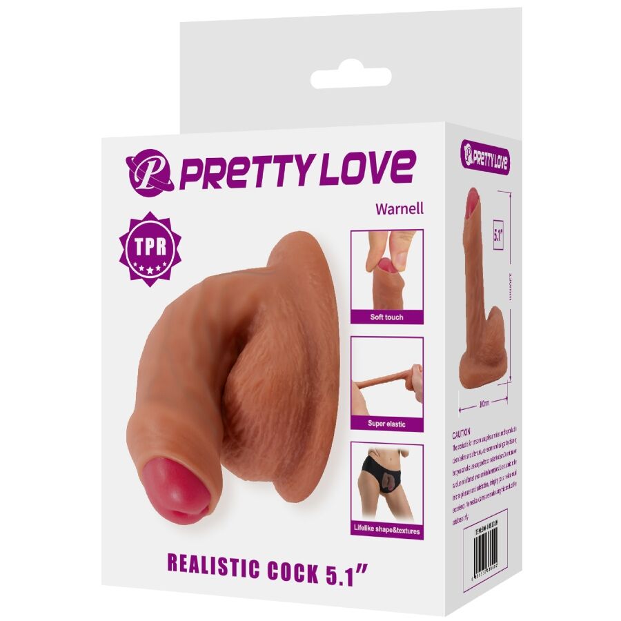 PRETTY LOVE - WARNELL DILDO ULTRA REALÍSTICO Y ELÁSTICO 9.5 CM MULATO 8 PRETTY LOVE - WARNELL DILDO ULTRA REALÍSTICO Y ELÁSTICO 9.5 CM MULATO - Imagen 8