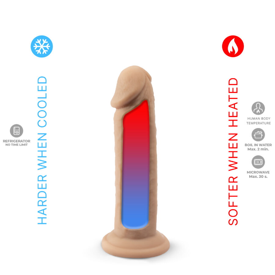 SILEXD - PENE REALÍSTICO MODELO 2 SILICONA PREMIUM TERMOREACTIVO 15.4 CM 7 SILEXD - PENE REALÍSTICO MODELO 2 SILICONA PREMIUM TERMOREACTIVO 15.4 CM - Imagen 7