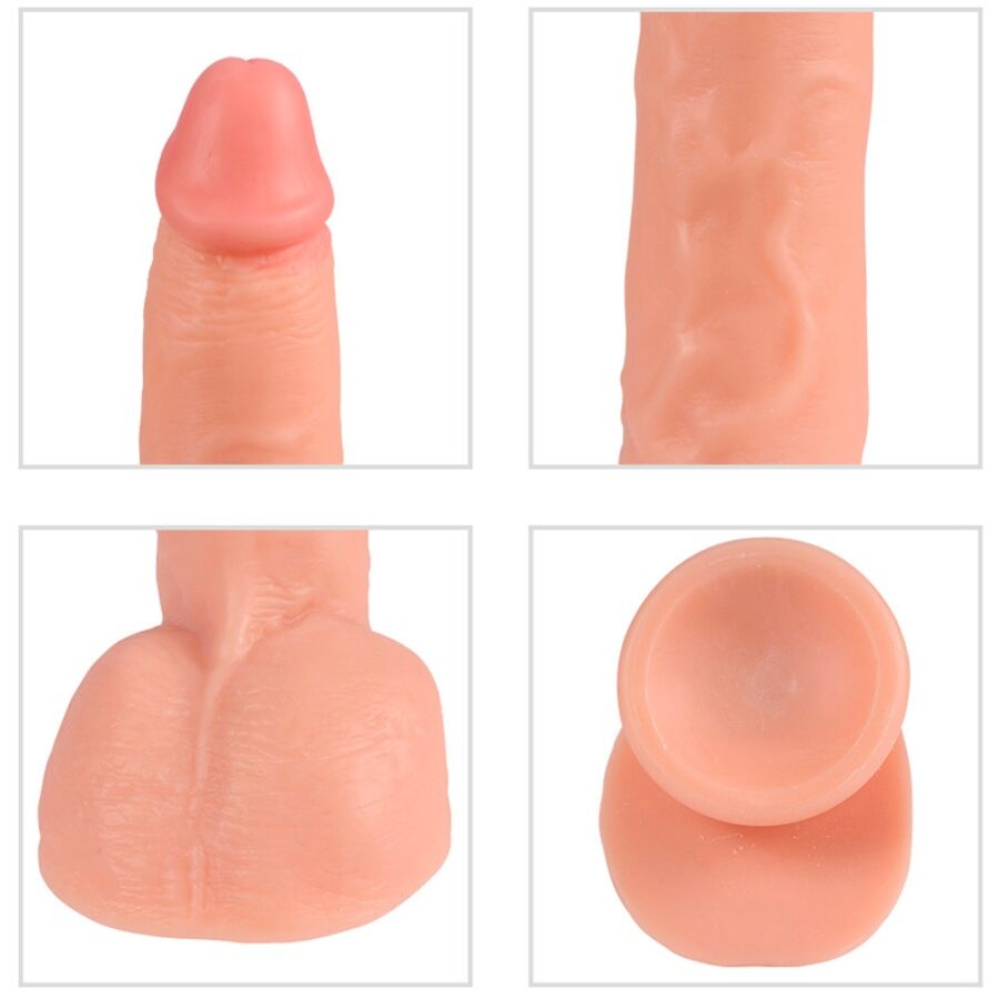 SHEQU - BEAST DILDO VIBRADOR CON CONTROL REMOTO 24,5 CM 6 SHEQU - BEAST DILDO VIBRADOR CON CONTROL REMOTO 24,5 CM - Imagen 6