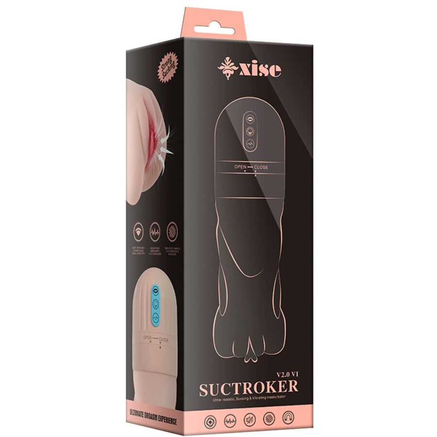 XISE - SUCTROKER V2.0 VI MASTURBADOR VAGINA CON VIBRACIÓN 4 XISE - SUCTROKER V2.0 VI MASTURBADOR VAGINA CON VIBRACIÓN - Imagen 4