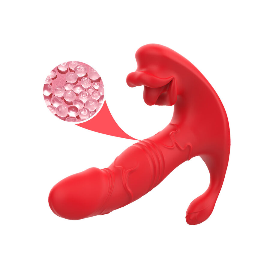 ARMONY - VIBRADOR ANAL PANTY ESTIMULADOR PUNTO C Y G CONTROL REMOTO ROJO 10 ARMONY - VIBRADOR ANAL PANTY ESTIMULADOR PUNTO C Y G CONTROL REMOTO ROJO - Imagen 10