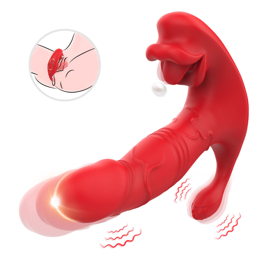 ARMONY - VIBRADOR ANAL PANTY ESTIMULADOR PUNTO C Y G CONTROL REMOTO ROJO 6 ARMONY - VIBRADOR ANAL PANTY ESTIMULADOR PUNTO C Y G CONTROL REMOTO ROJO - Imagen 6