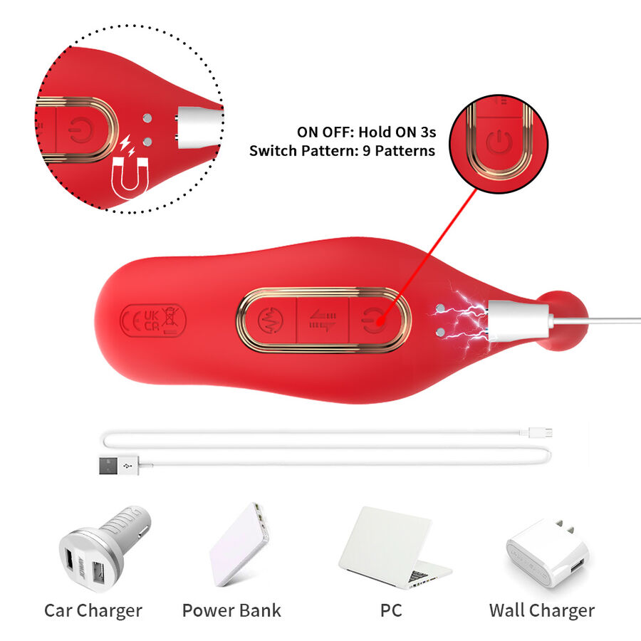 ARMONY - VIBRADOR ANAL PANTY ESTIMULADOR PUNTO C Y G CONTROL REMOTO ROJO 2 ARMONY - VIBRADOR ANAL PANTY ESTIMULADOR PUNTO C Y G CONTROL REMOTO ROJO - Imagen 2