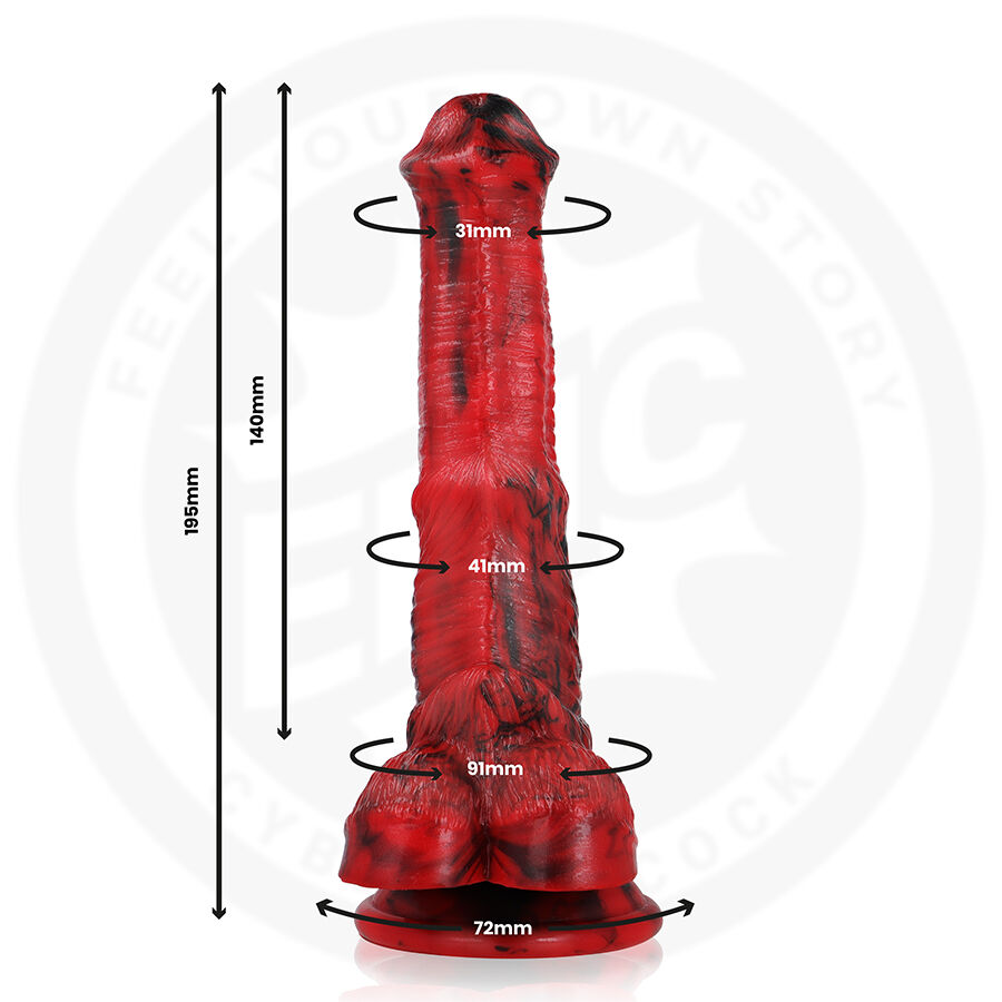 EPIC - VULCANUS DILDO DRAGÓN DE LA NOCHE 3 EPIC - VULCANUS DILDO DRAGÓN DE LA NOCHE - Imagen 3