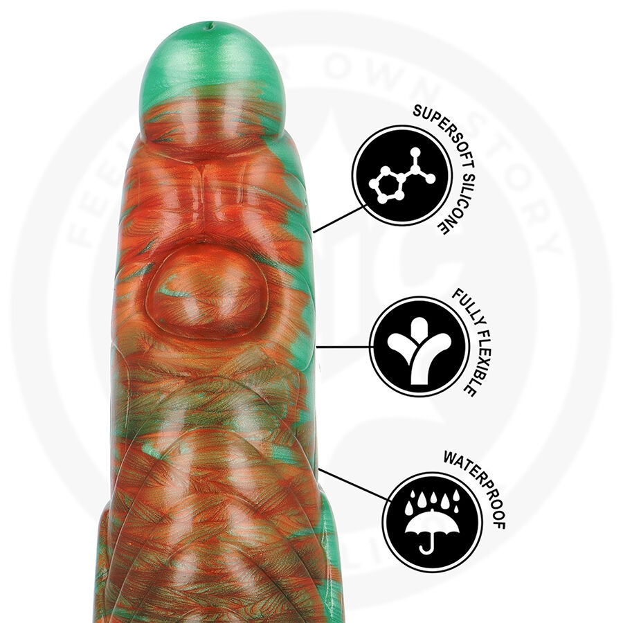 EPIC - TIRYON DILDO DESTELLO VERDE 4 EPIC - TIRYON DILDO DESTELLO VERDE - Imagen 4