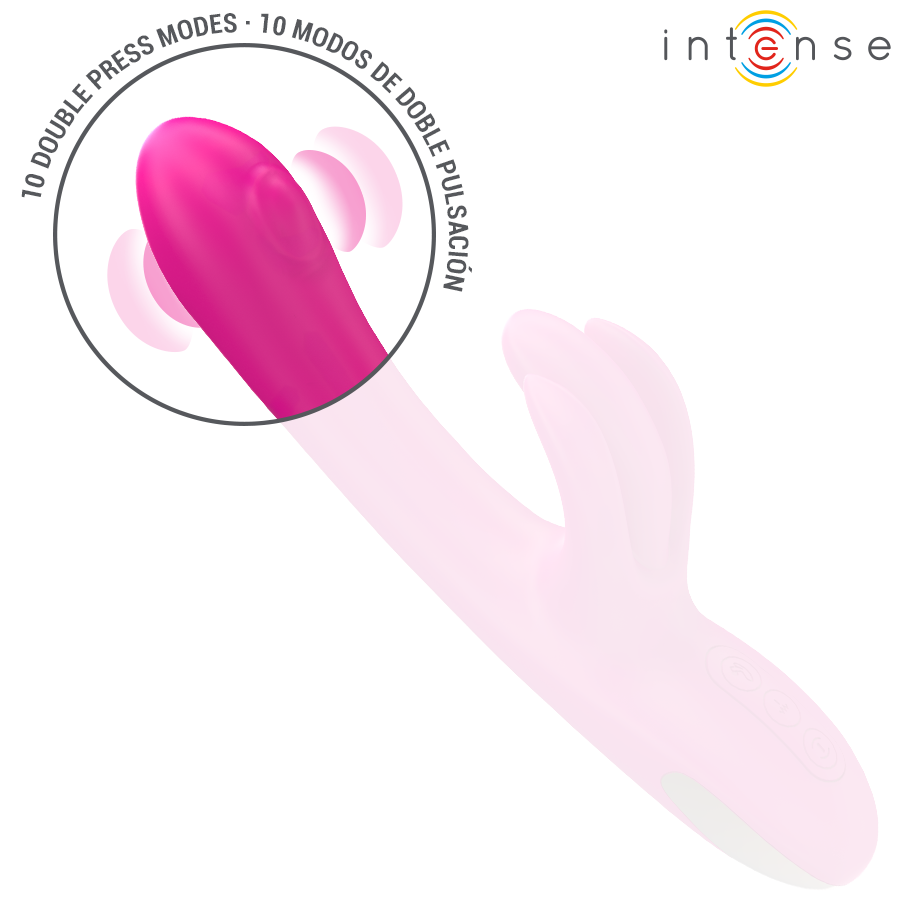 INTENSE - BRITNEY VIBRADOR MULTIFUNCIÓN RABBIT 23 CM ROSA 6 INTENSE - BRITNEY VIBRADOR MULTIFUNCIÓN RABBIT 23 CM ROSA - Imagen 6