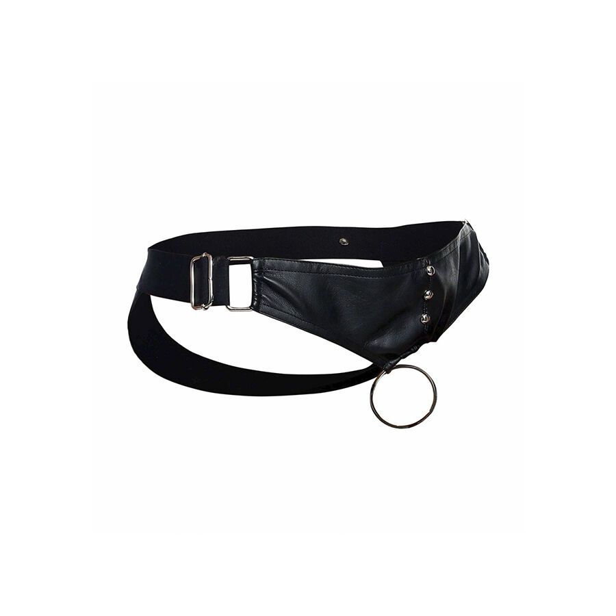 MOB - DNGEON JOCKSTRAP CON ANILLO PARA EL PENE TALLA ÚNICA 3 MOB - DNGEON JOCKSTRAP CON ANILLO PARA EL PENE TALLA ÚNICA - Imagen 3