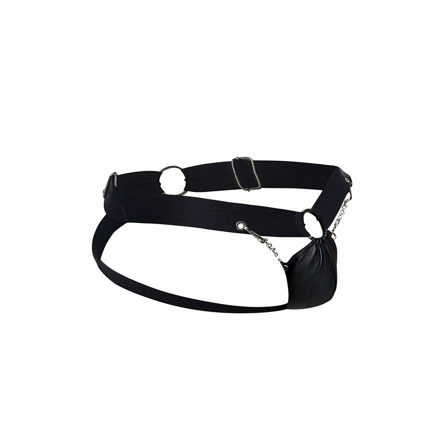MOB - DNGEON JOCKSTRAP DE CADENA NEGRA TALLA ÚNICA 8 MOB - DNGEON JOCKSTRAP DE CADENA NEGRA TALLA ÚNICA - Imagen 8