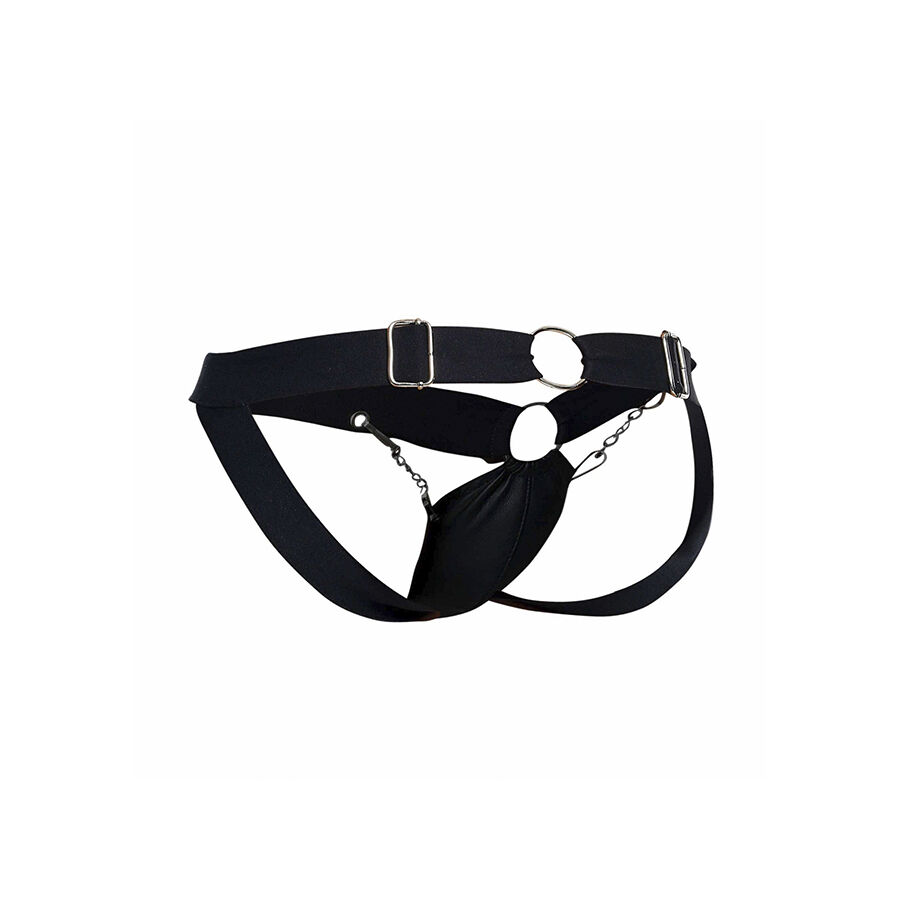 MOB - DNGEON JOCKSTRAP DE CADENA NEGRA TALLA ÚNICA 2 MOB - DNGEON JOCKSTRAP DE CADENA NEGRA TALLA ÚNICA - Imagen 2