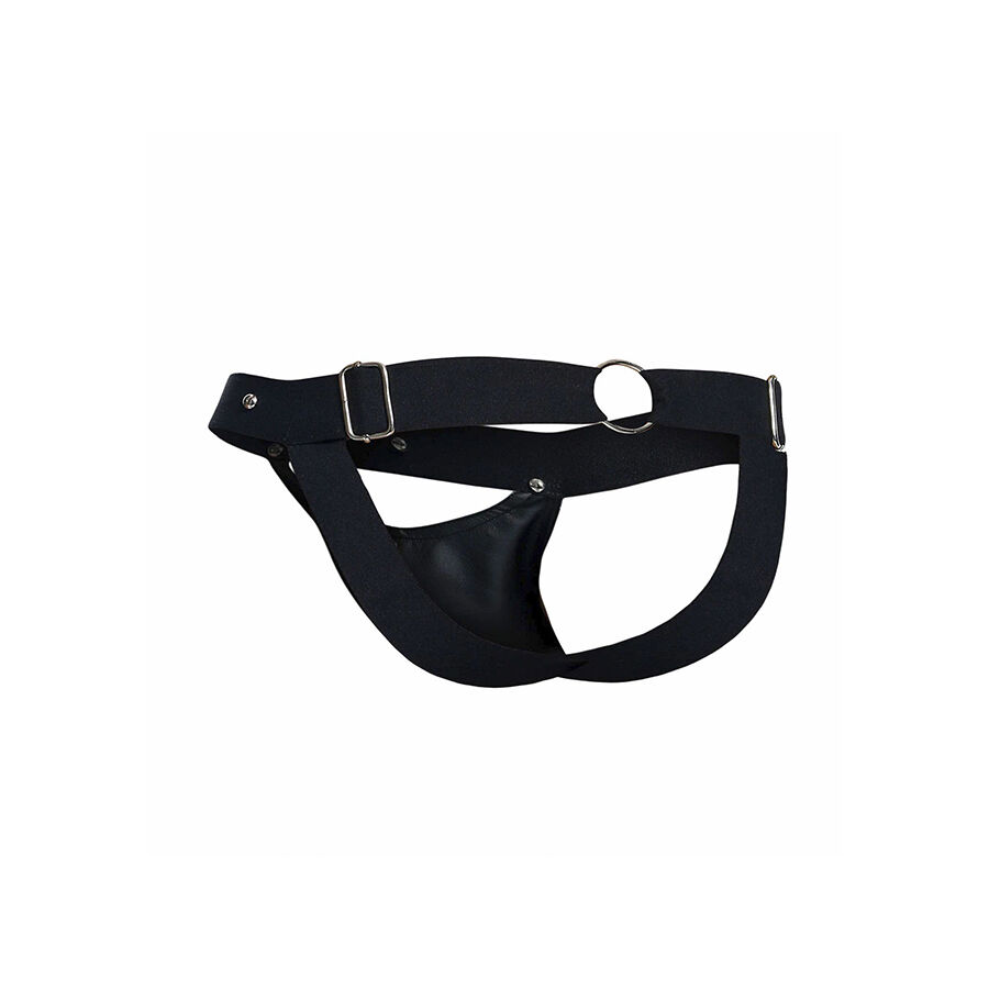 MOB - DNGEON JOCKSTRAP DEPORTISTA NEGRO TALLA ÚNICA 2 MOB - DNGEON JOCKSTRAP DEPORTISTA NEGRO TALLA ÚNICA - Imagen 2