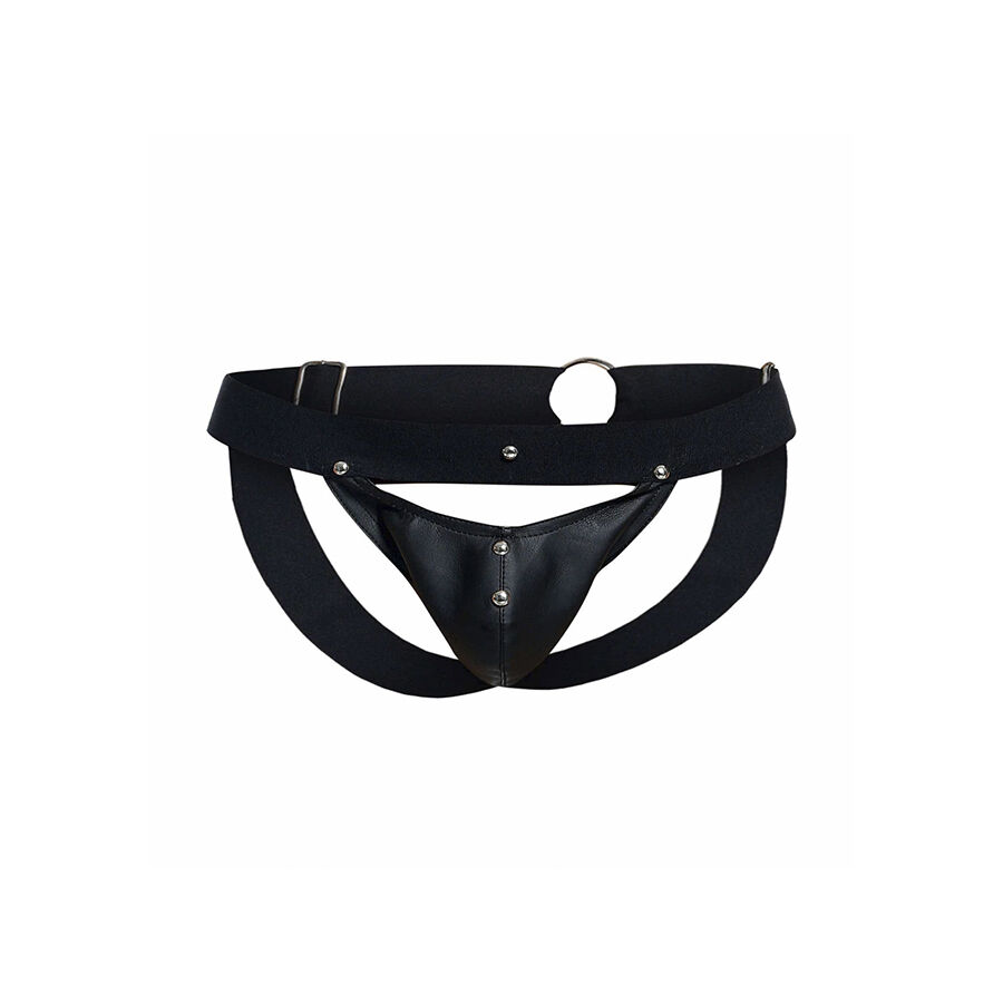 MOB - DNGEON JOCKSTRAP DEPORTISTA NEGRO TALLA ÚNICA 3 MOB - DNGEON JOCKSTRAP DEPORTISTA NEGRO TALLA ÚNICA - Imagen 3