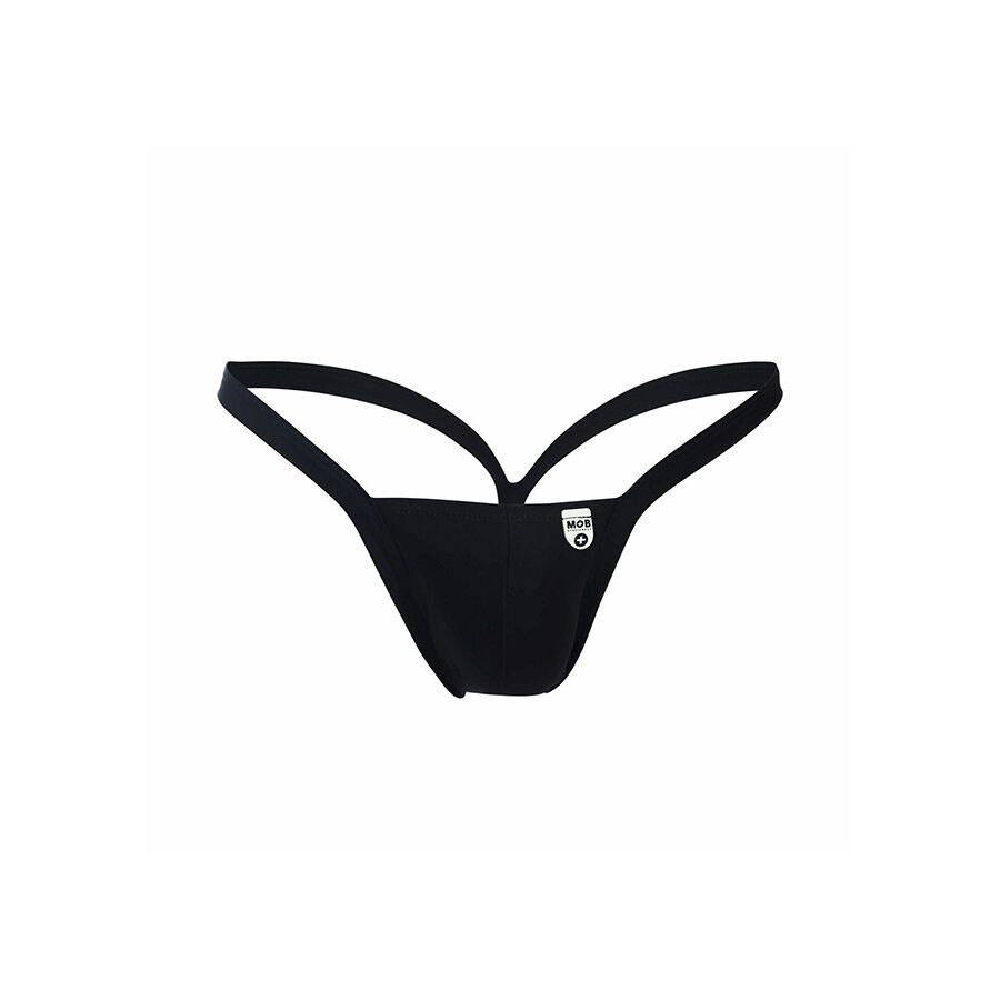 MOB - TANGA NEGRO TALLA S 2 MOB - TANGA NEGRO TALLA S - Imagen 2
