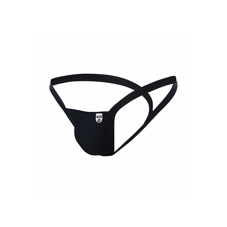 MOB - TANGA NEGRO TALLA S 6 MOB - TANGA NEGRO TALLA S - Imagen 6