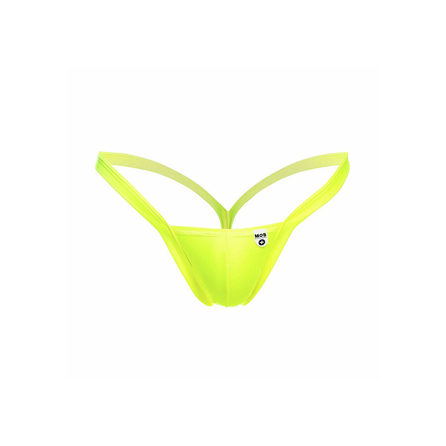MOB - TANGA AMARILLO TALLA S 8 MOB - TANGA AMARILLO TALLA S - Imagen 8